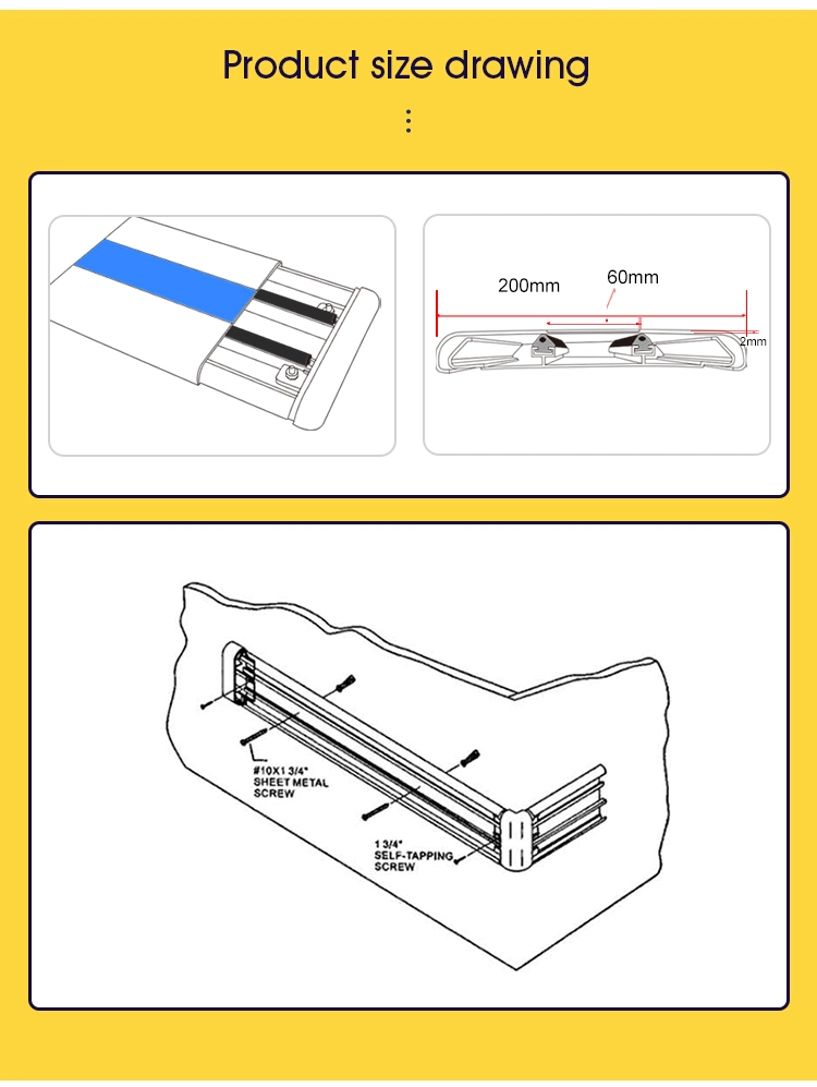 PVC Guard Rails for Hospital Corridor Wall Protection