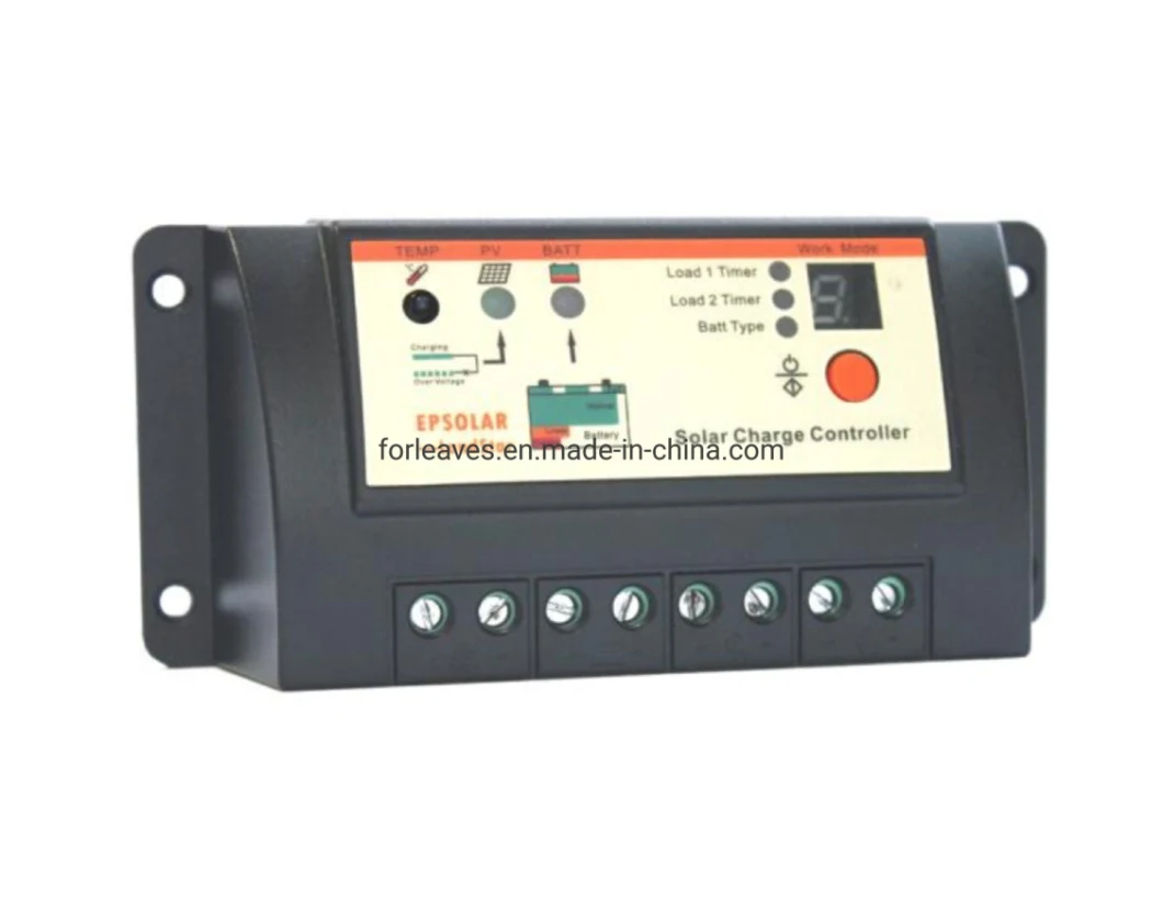 PWM 10A Solar Charger Controller for Solar Street Light System/PV System