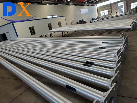 공장 직접 판매 옥외 3m 4m 5m 알루미늄 전등 기둥