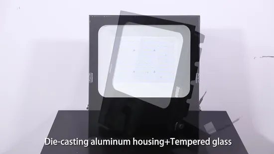 250W 할로겐 조명을 대체할 고휘도 80W 100W LED 투광 조명 프로젝터