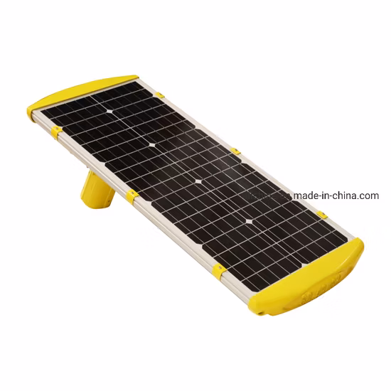 제조업체: 태양광 발전 올인원 30W 50W 80W LED 방수 실외 통합 태양광 가로등(태양광 패널 포함)