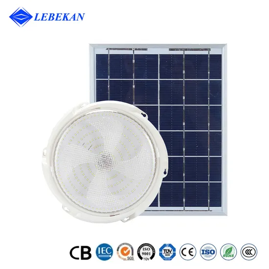 60W 100W 태양광 발전 실내 천장 조명, 실내 장식 LED 태양광 조명